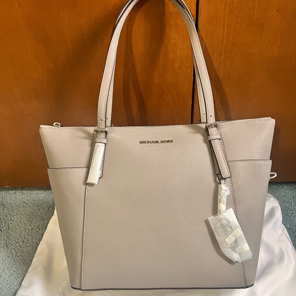 NWT-Michael Kors Large Tote Bag Jet Set